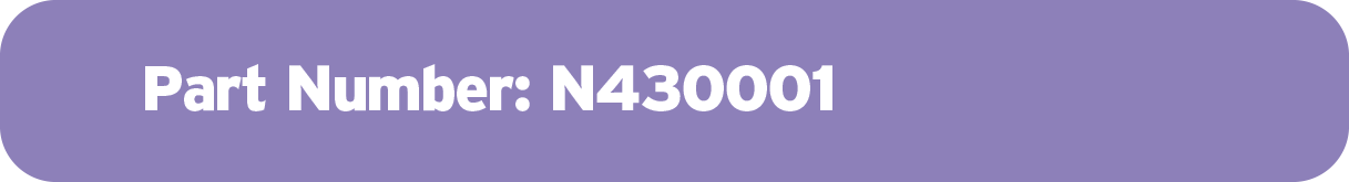Part Number: N430001